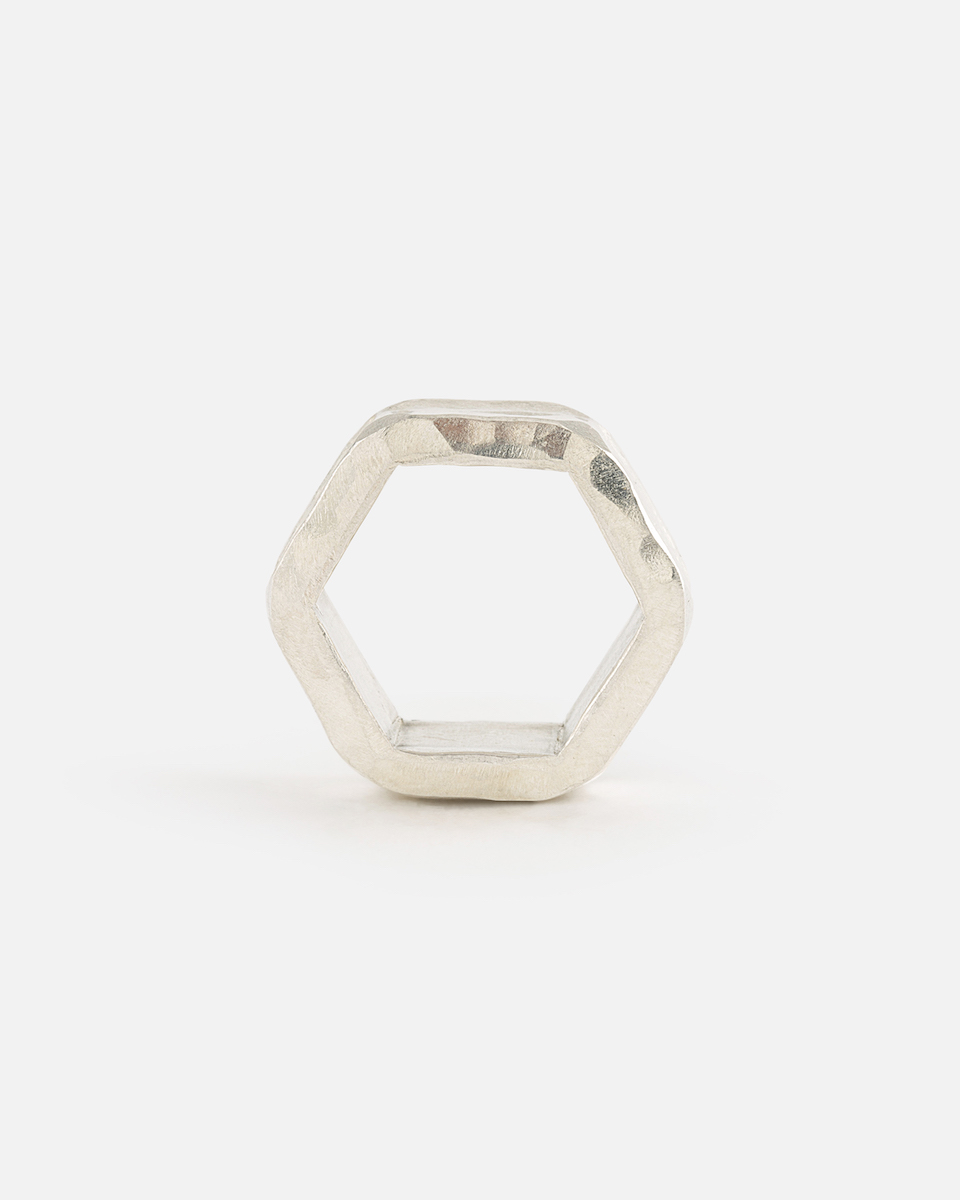 forged hexagon ring